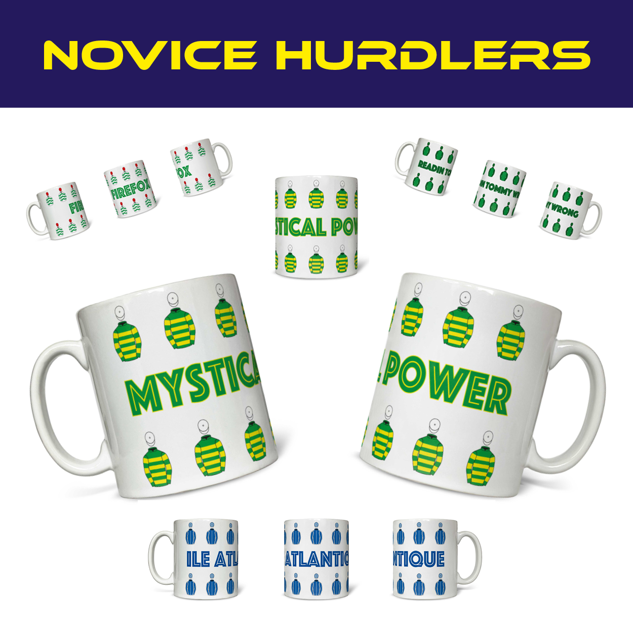 Festival Favourites Novice Hurdlers Mugs