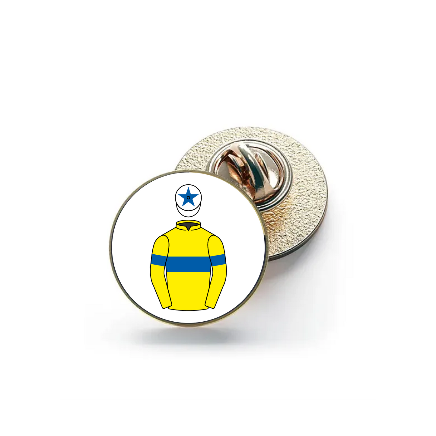 J P O Flaherty Pin Badge