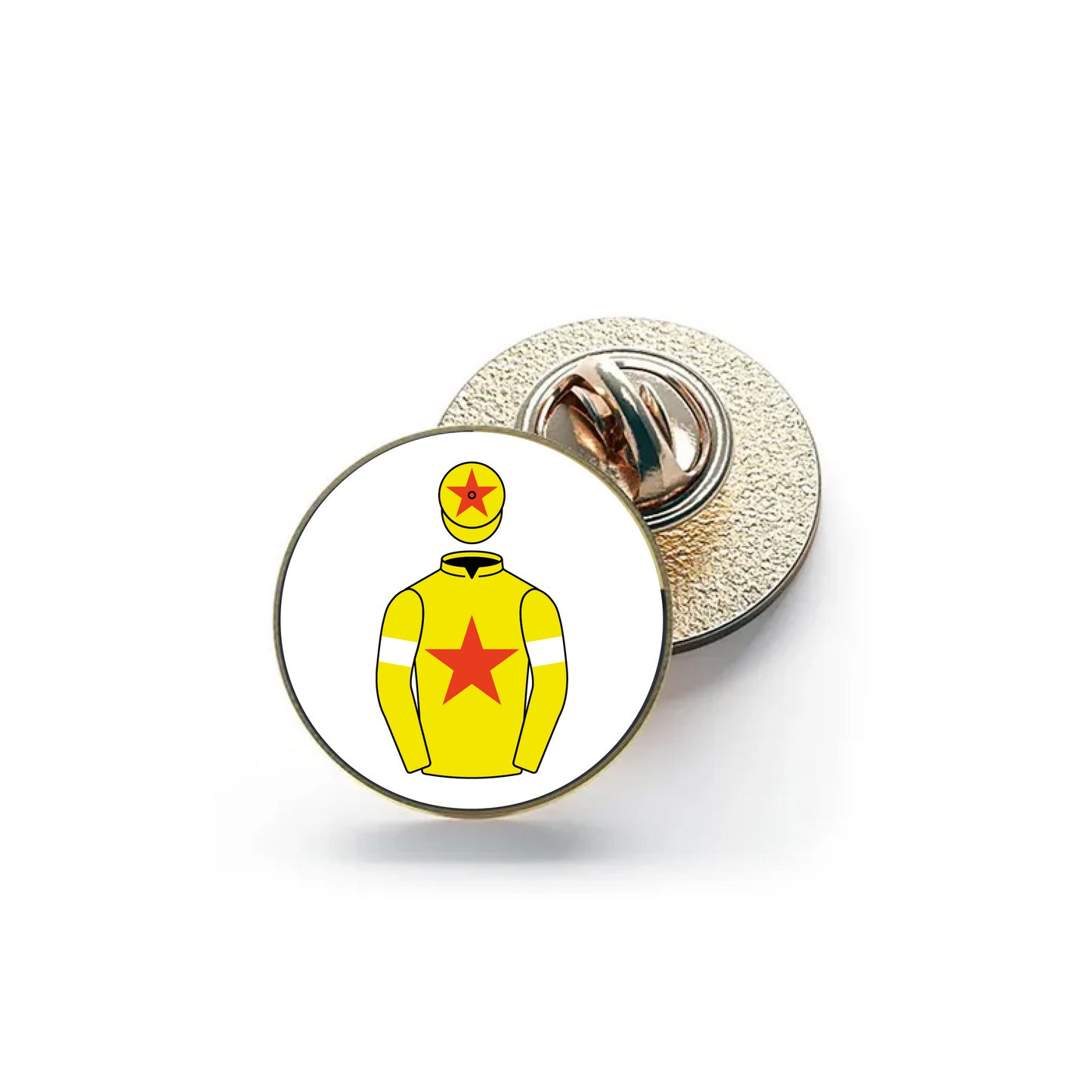 J Hales Pin Badge