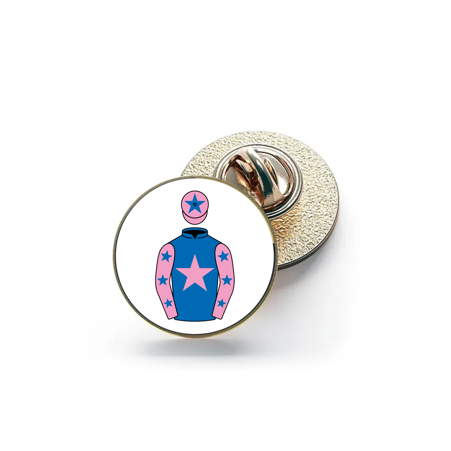 J Perriss Pin Badge