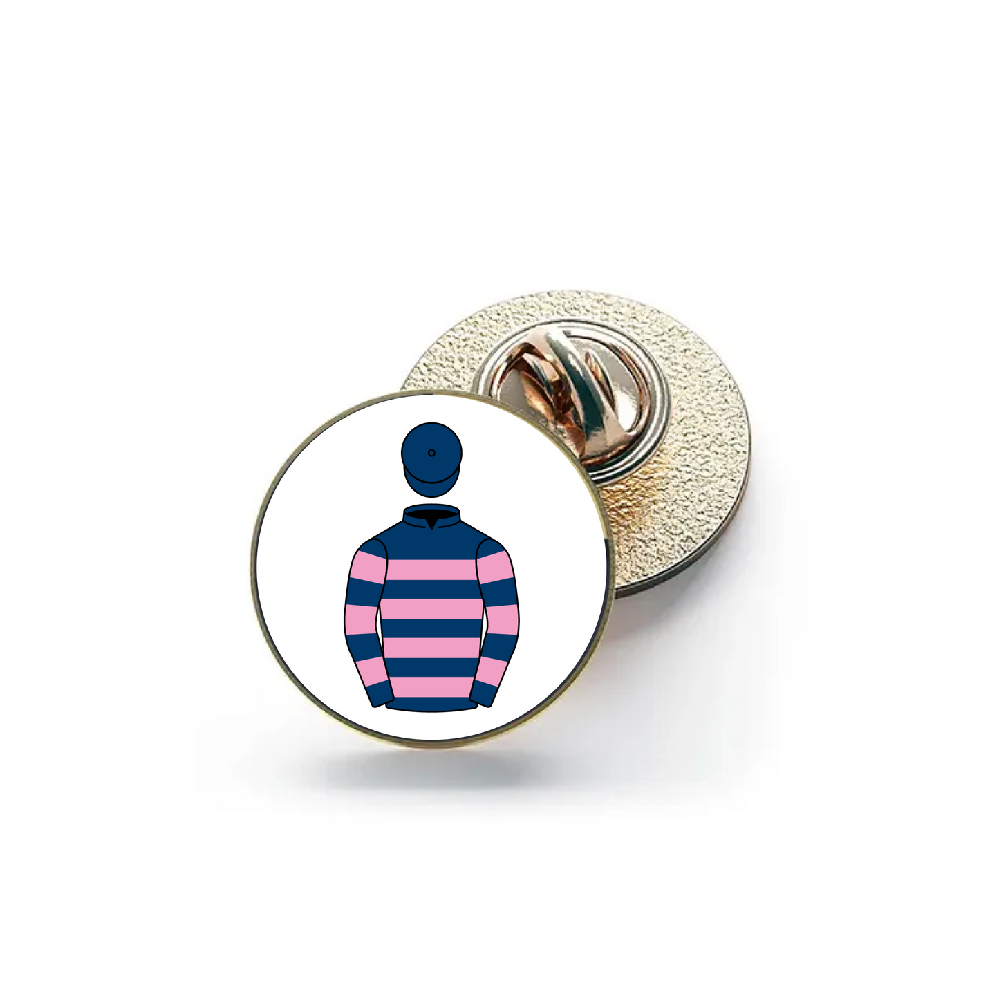 Jerry Hinds And Ashley Head Pin Badge