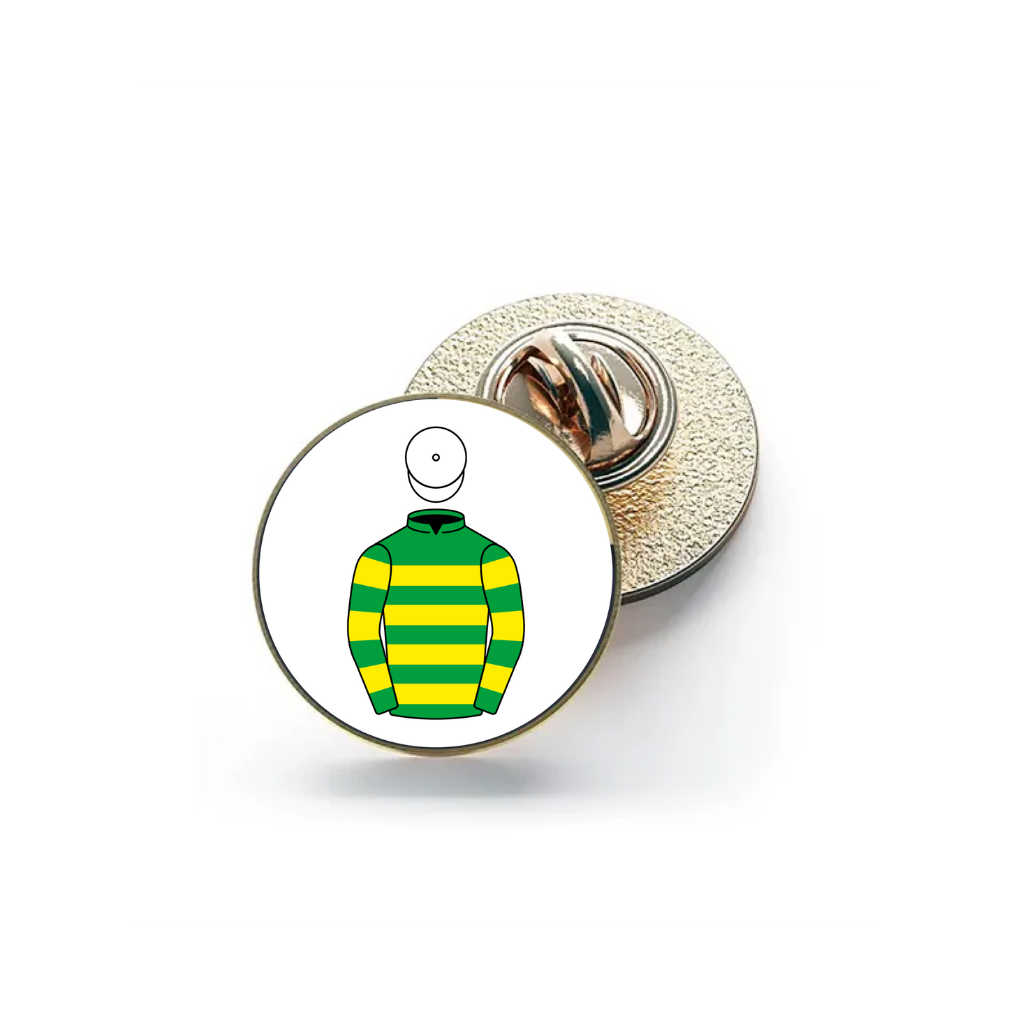 J P McManus Pin Badge