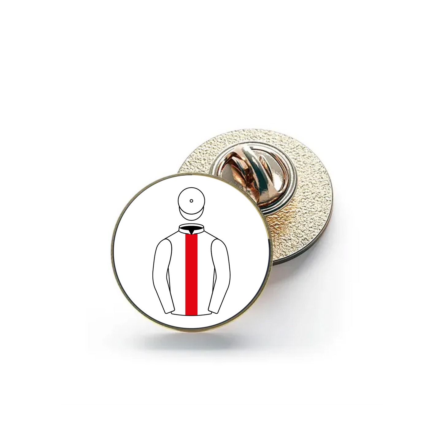 T Spraggett Pin Badge