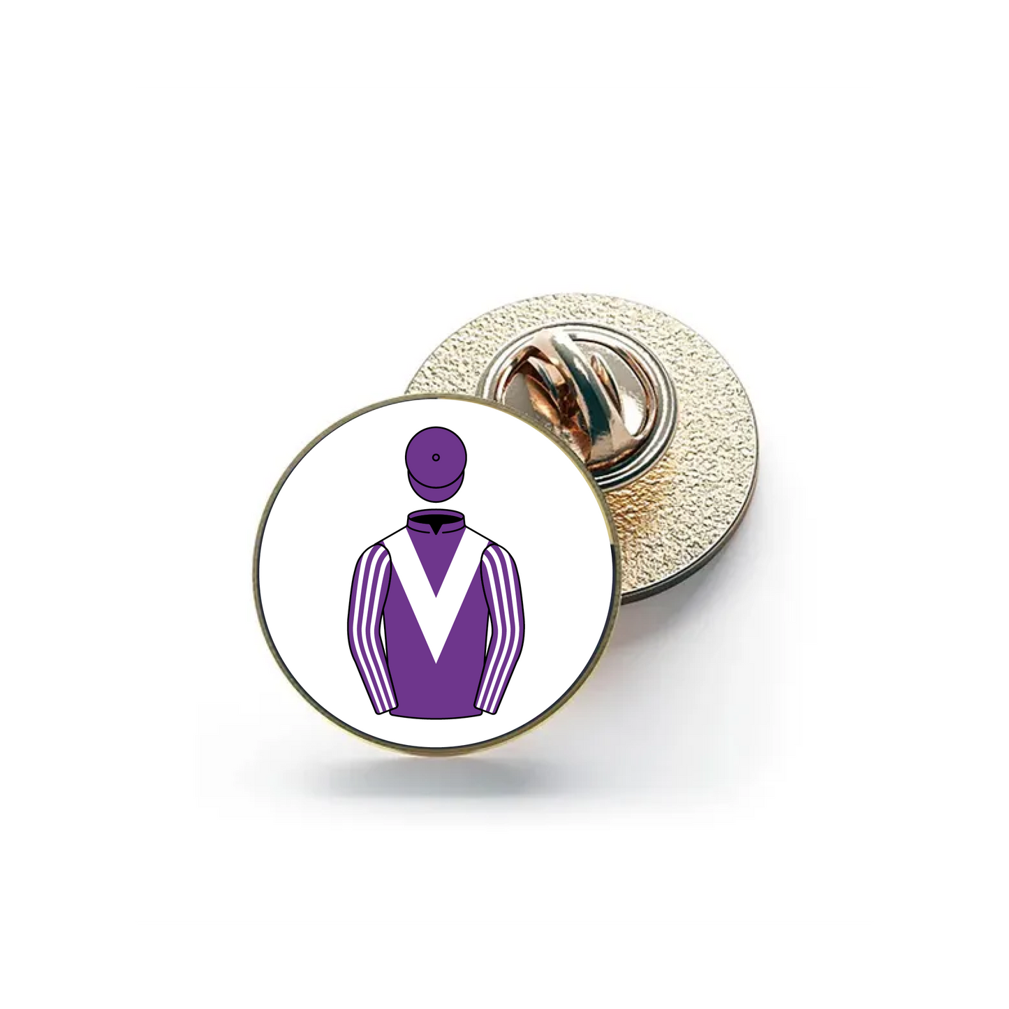 Halycon Thoroughbreds Pin Badge