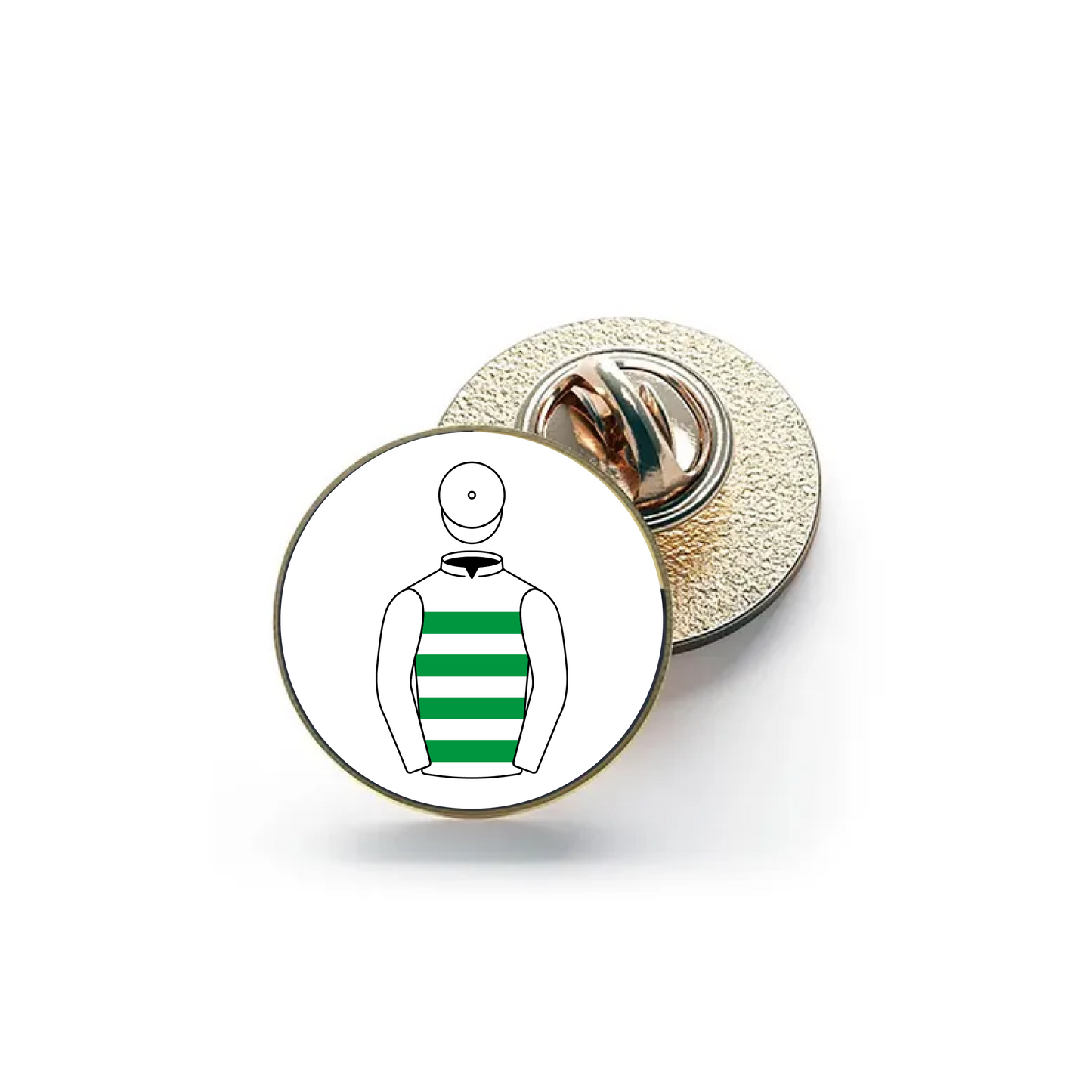 Miss K Rausing Pin Badge