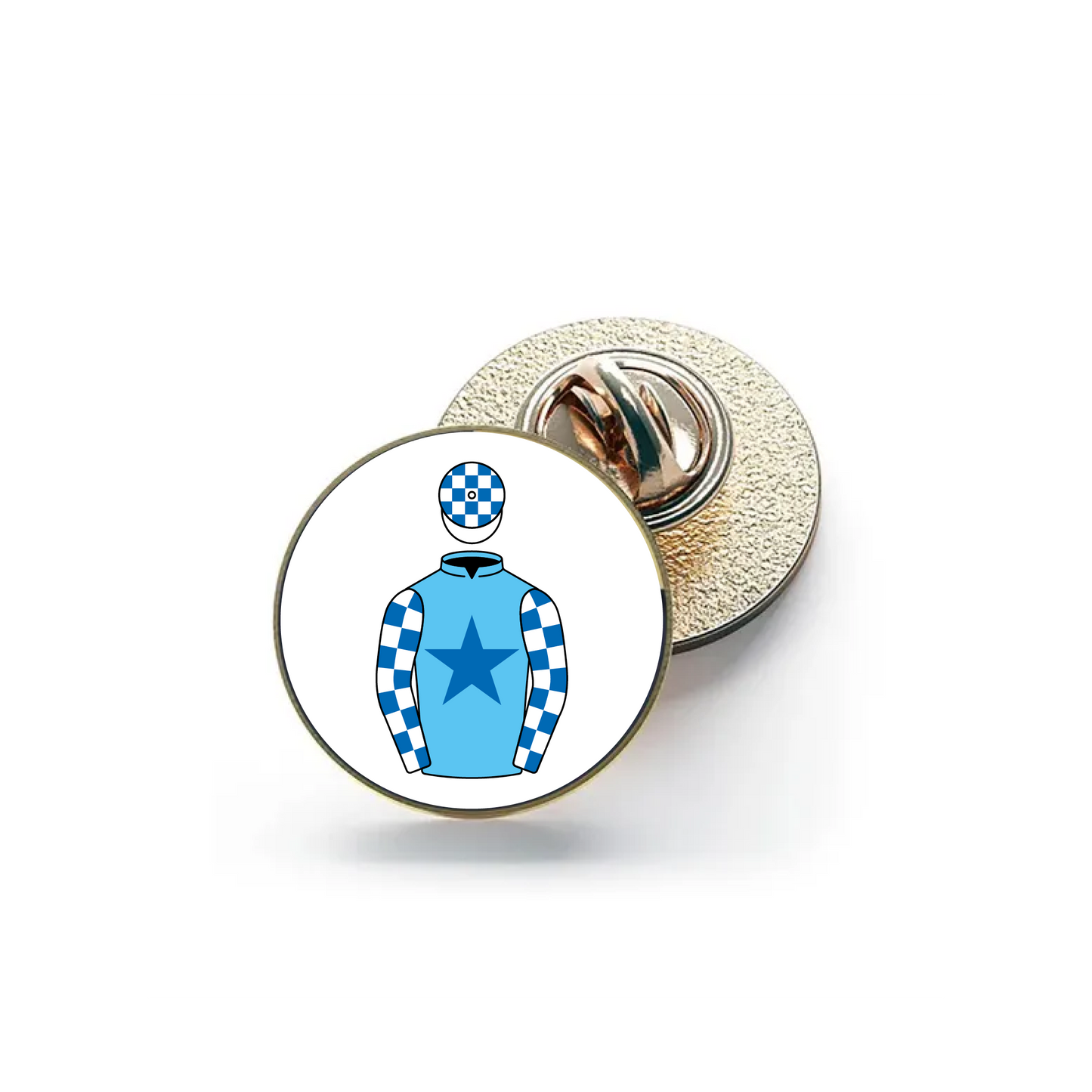 Crossed Fingers Partnership Pin Badge