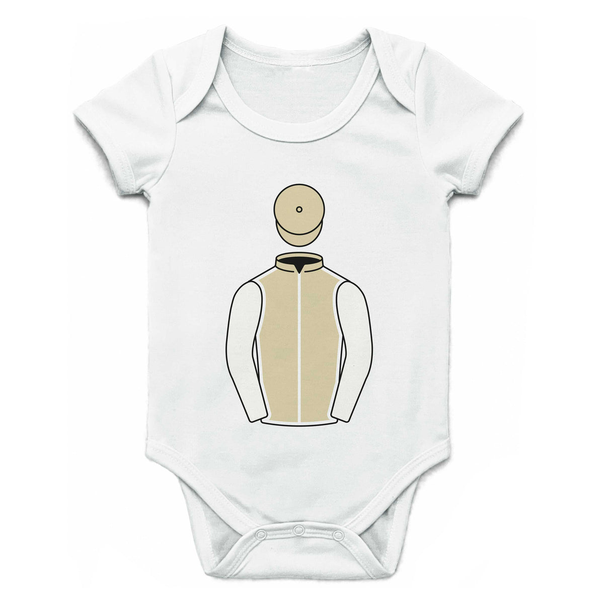 J Melville and A Mehrad Single Silks Baby Grow