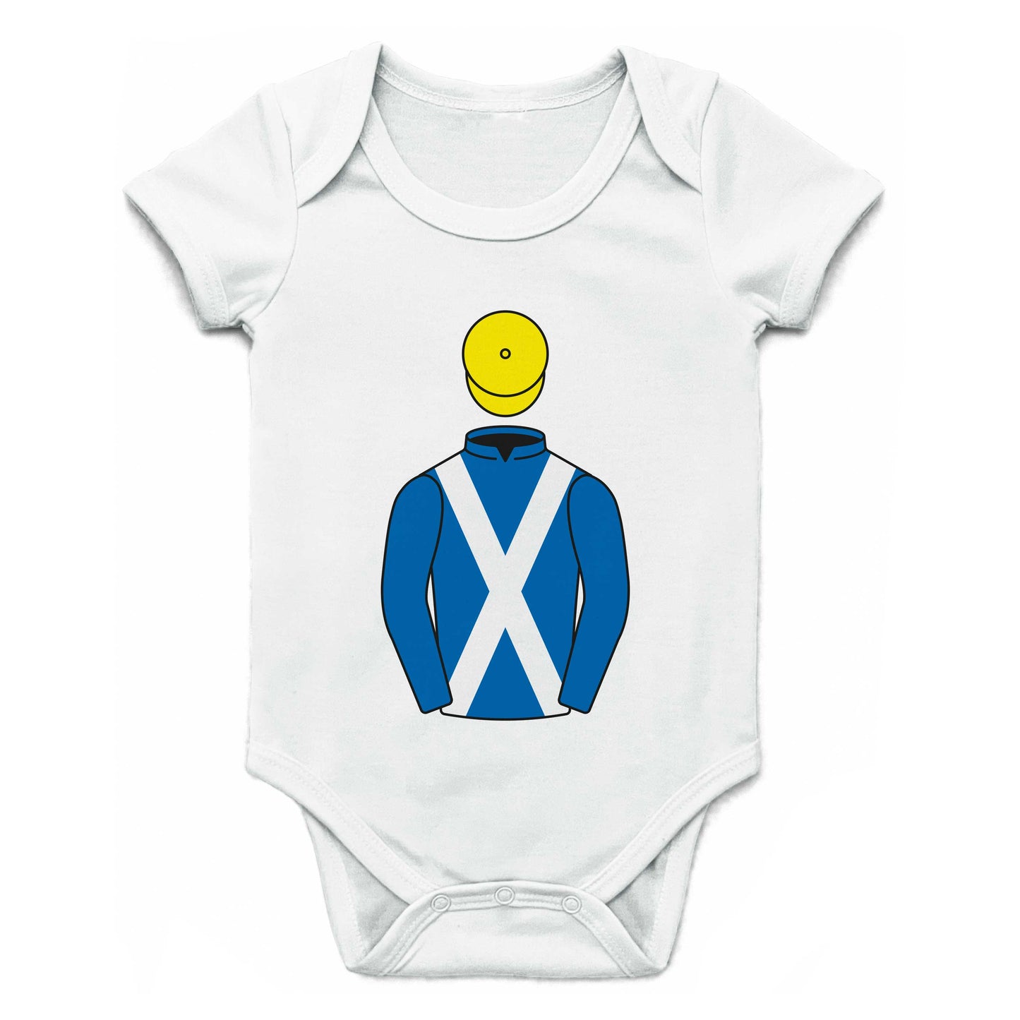 Little Lodge Farm and Dan Skelton Single Silks Baby Grow