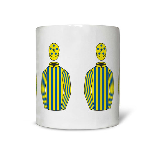 Michael Hilary Burke 4 Silks Mug
