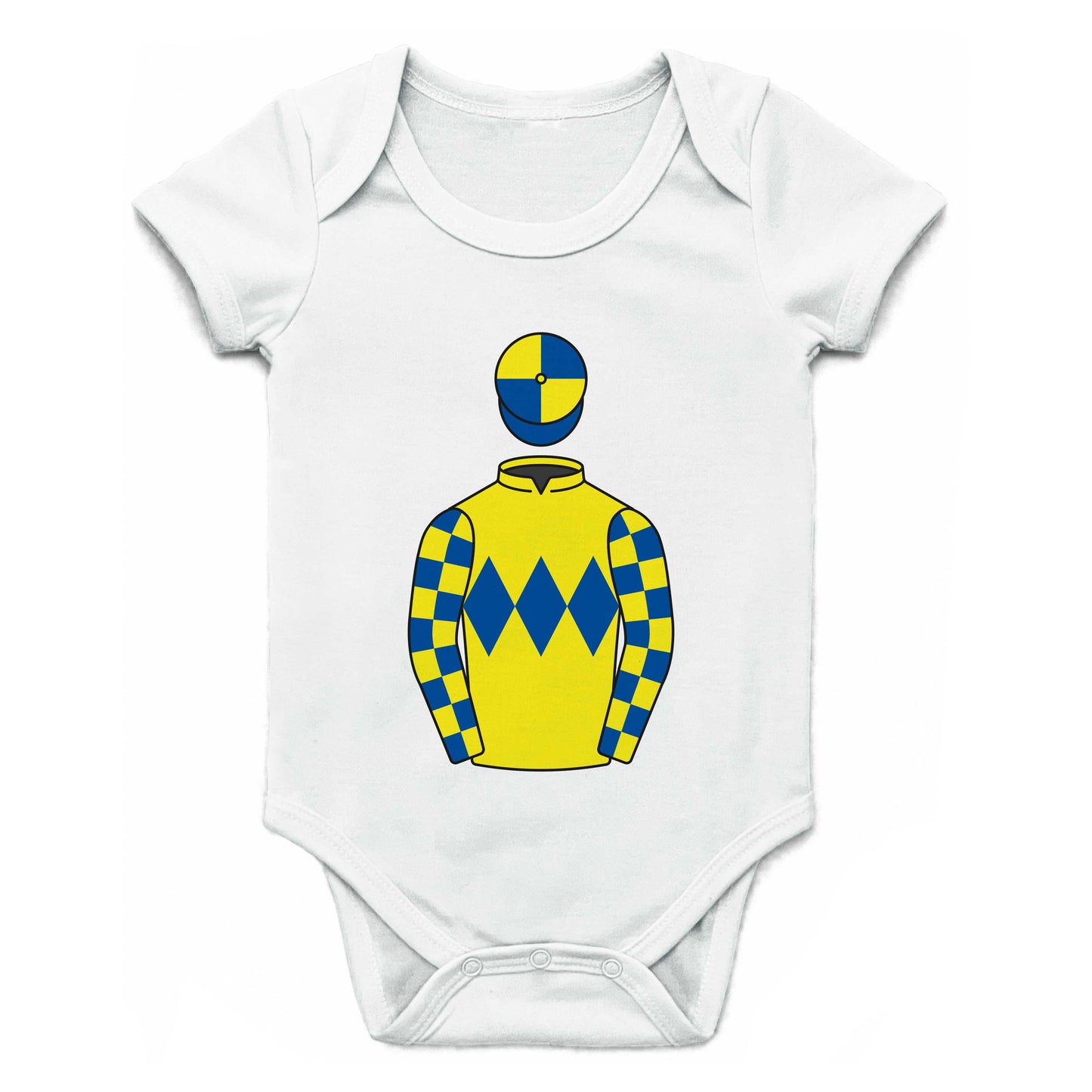Matt & Sally Burford Single Silks Baby Grow