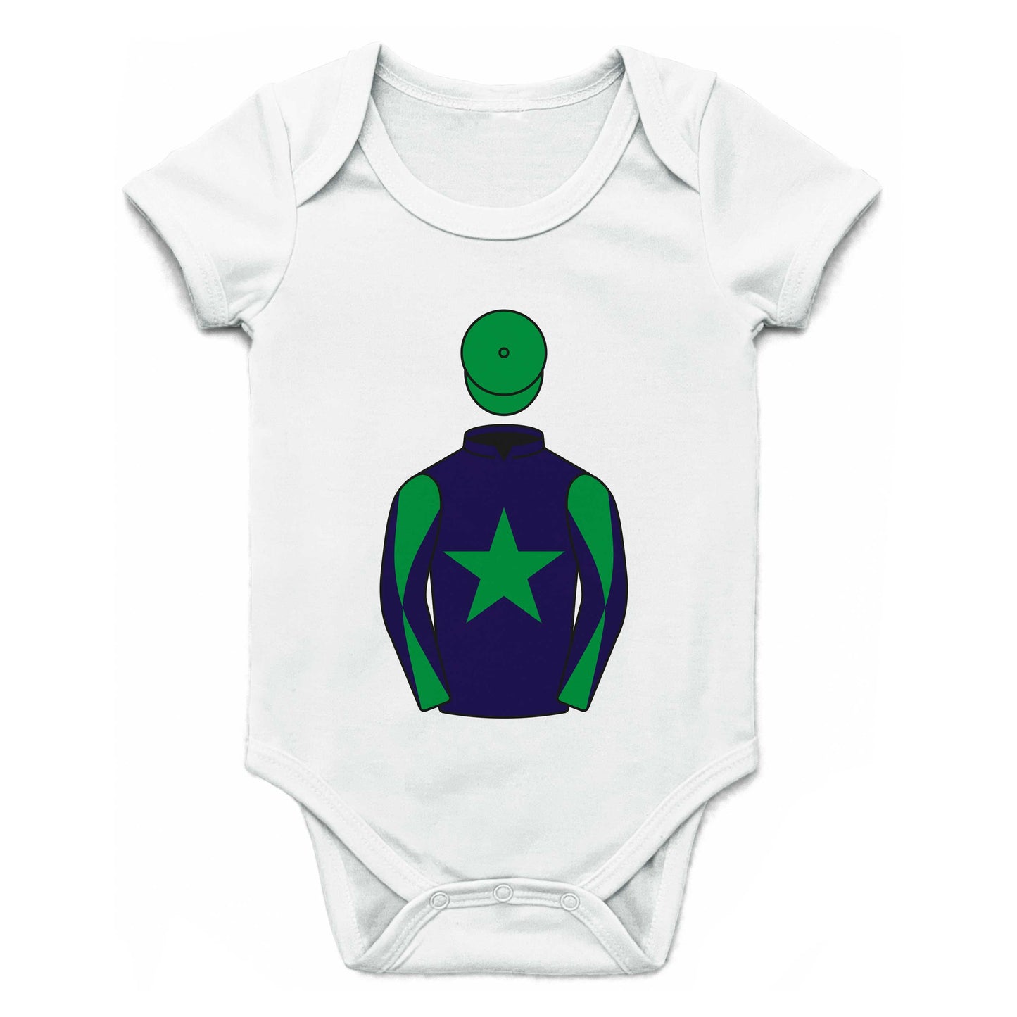 Mrs M Roden & Mrs R Nolan Single Silks Baby Grow