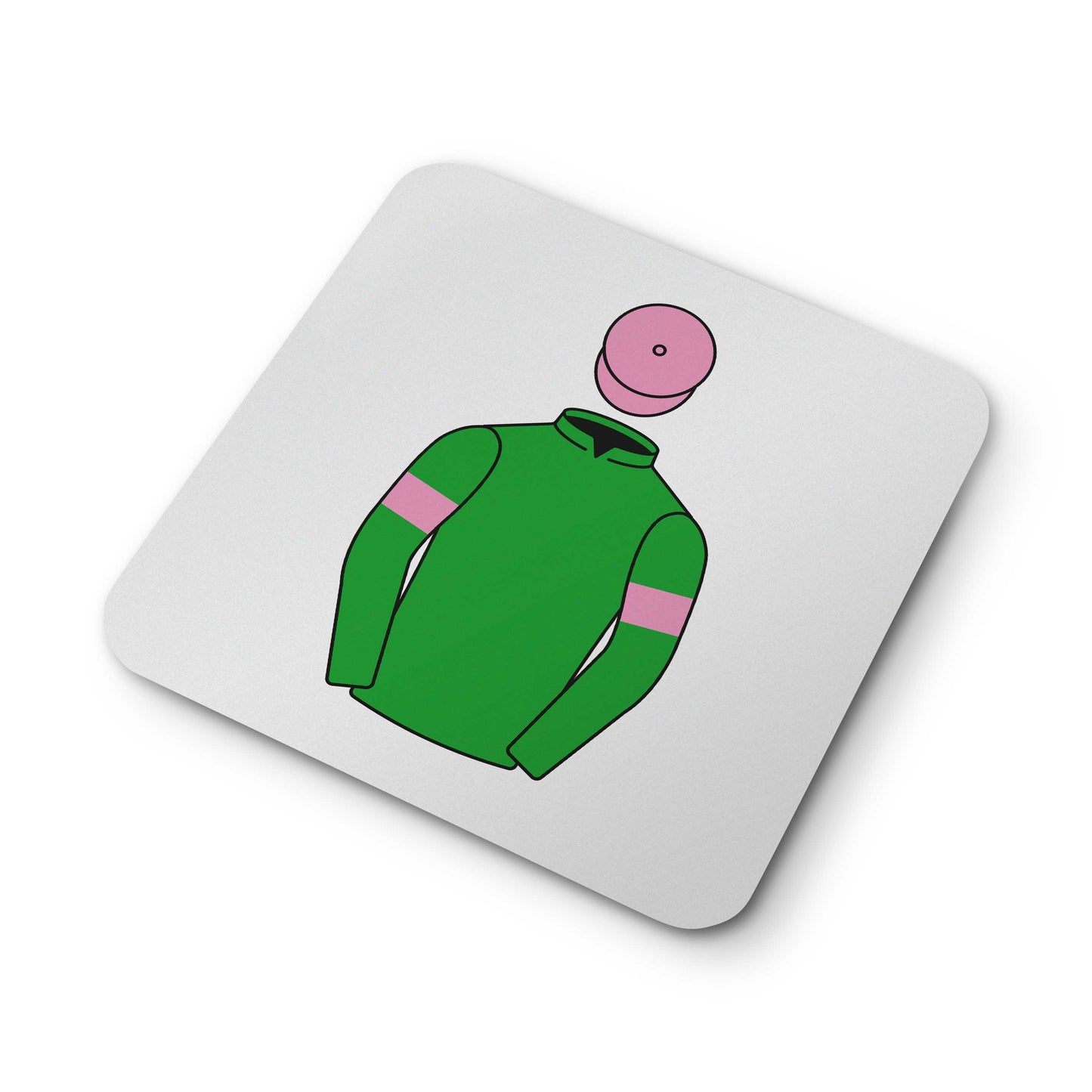 Nevers and Stockton Hall Farm Racing Ceramic Coaster