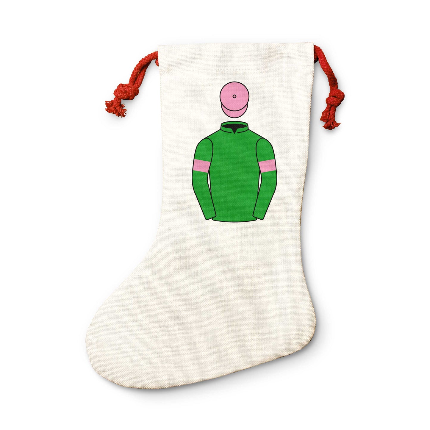 Nevers and Stockton Hall Farm Racing Christmas Stocking
