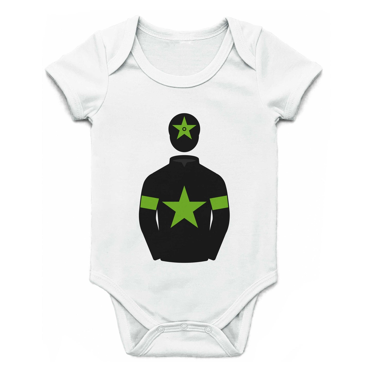 Patrick Bryceland Single Silks Baby Grow