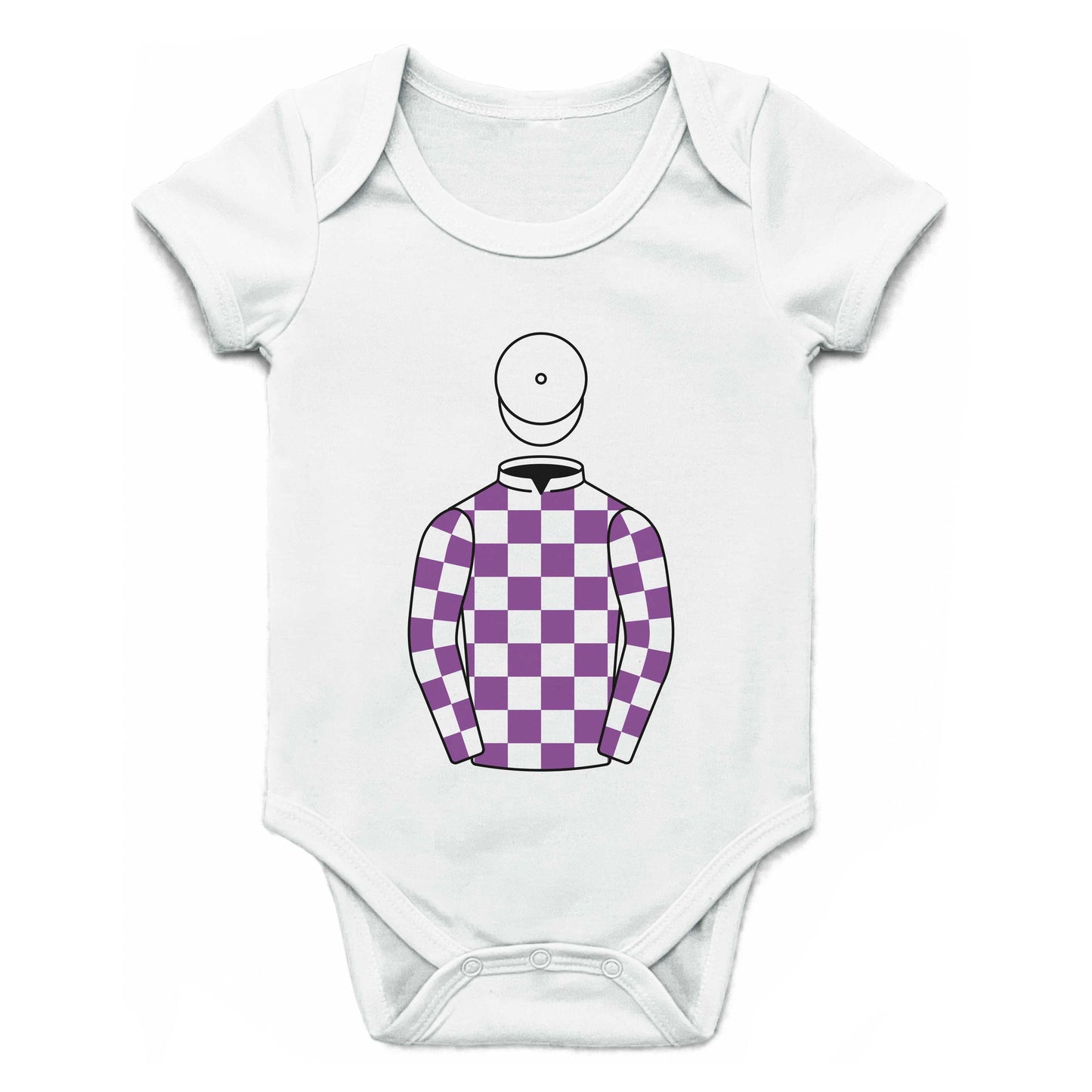 Paul Nicholls Single Silks Baby Grow