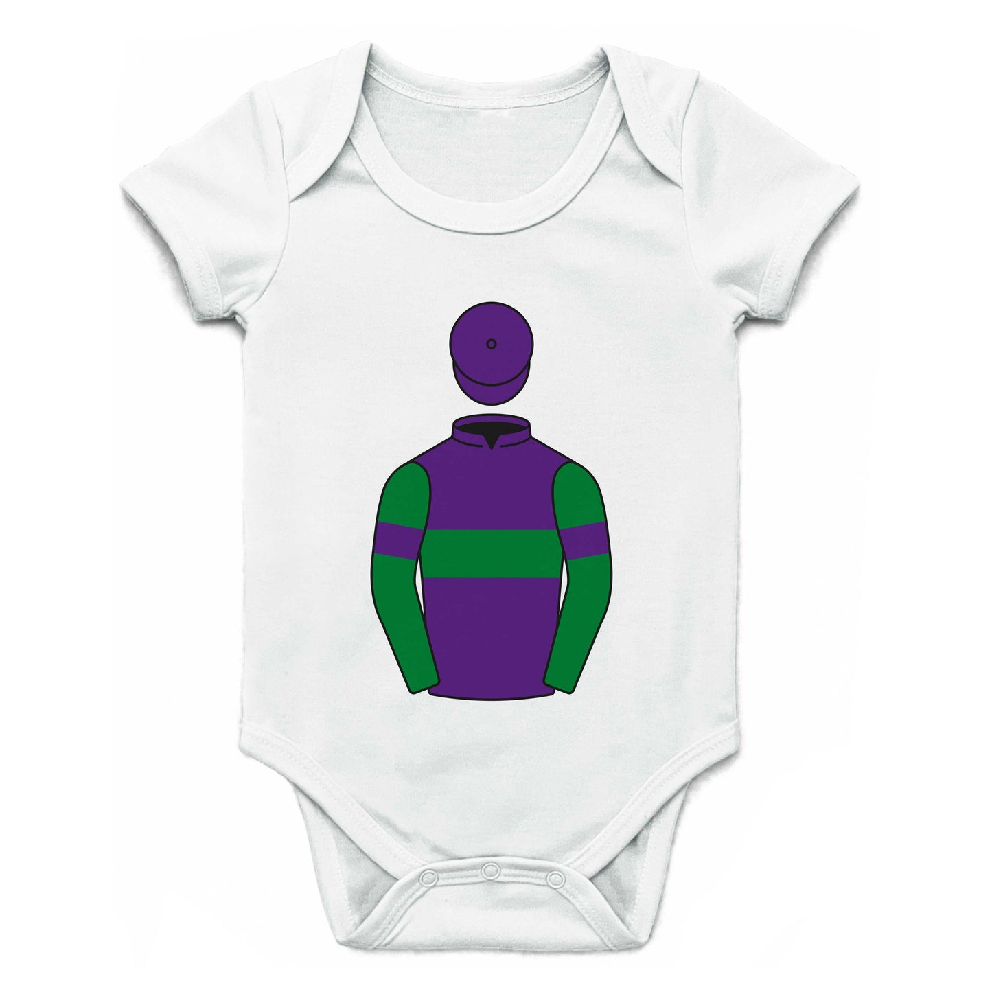 Payne, Bell, Severs,Moffatt & Corbett Single Silks Baby Grow