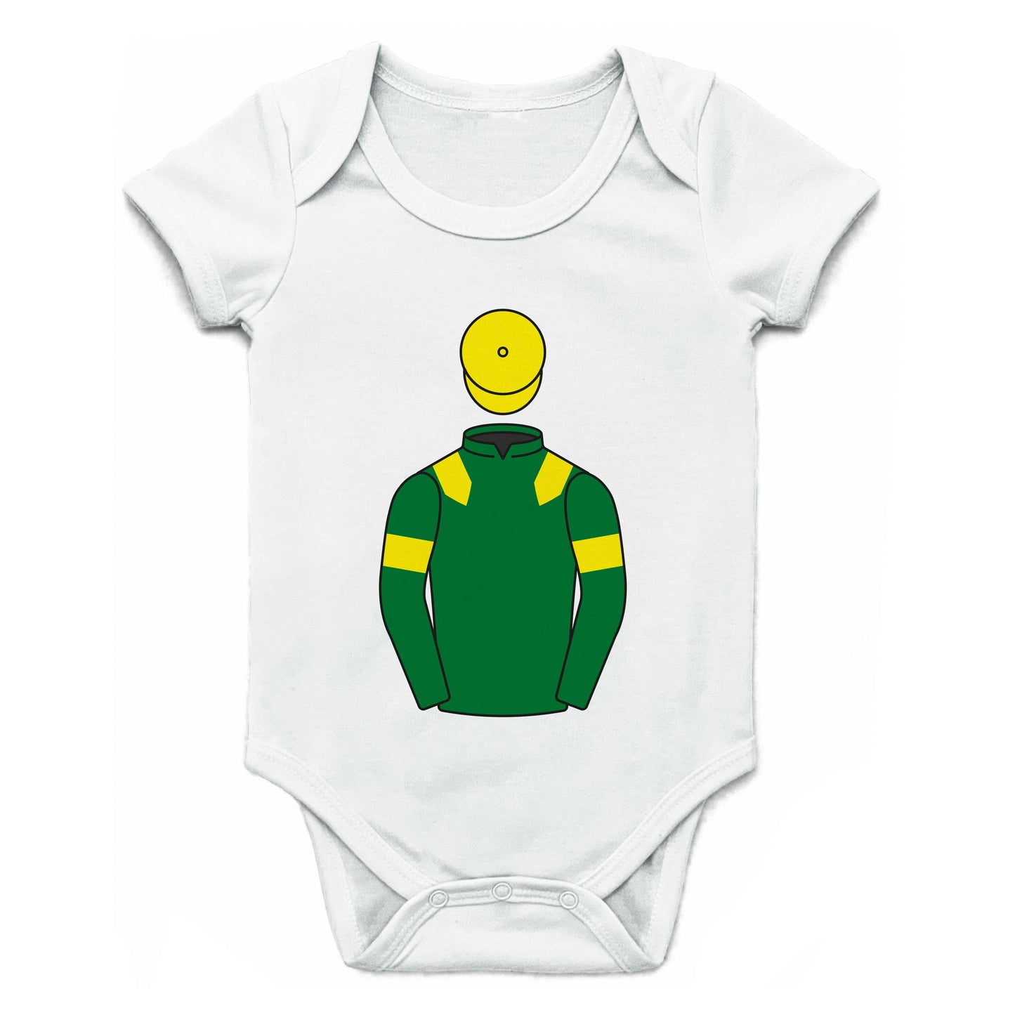 The Good Times Partnership Single Silks Baby Grow