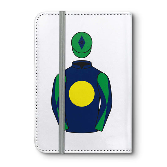 Winter Gold Racing Passport Holder