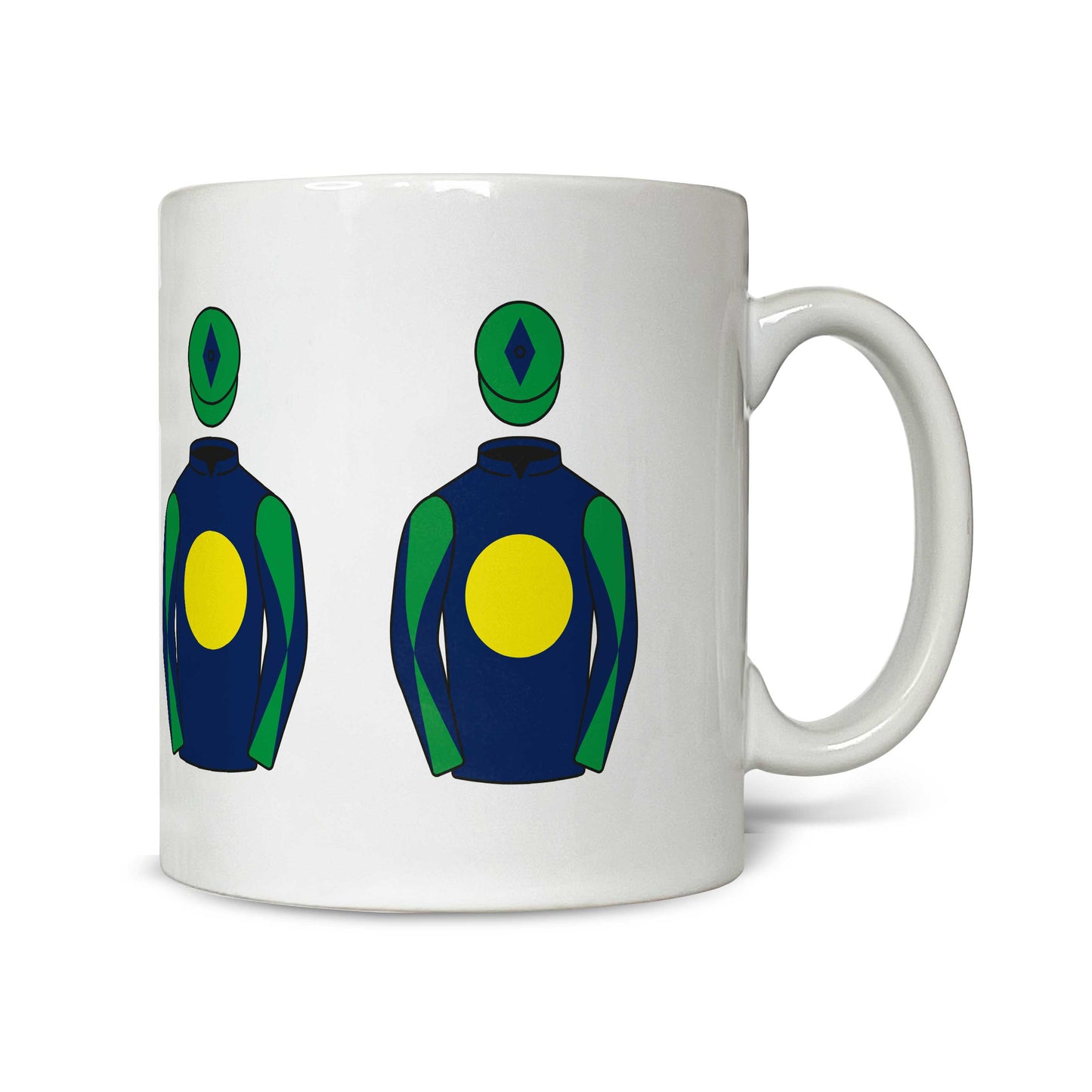 Winter Gold Racing 4 Silks Mug
