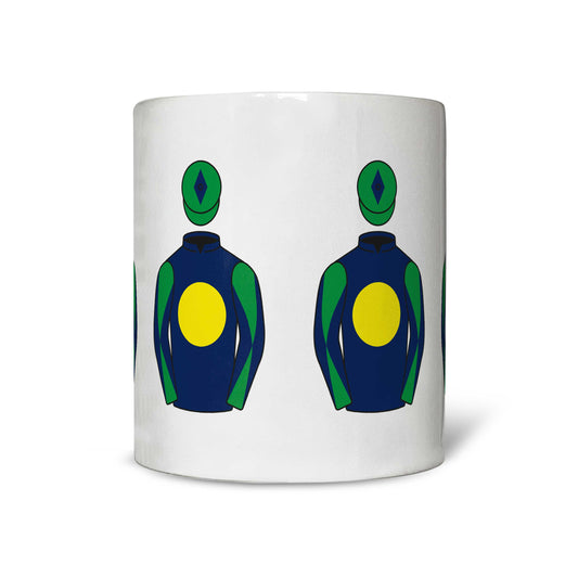 Winter Gold Racing 4 Silks Mug