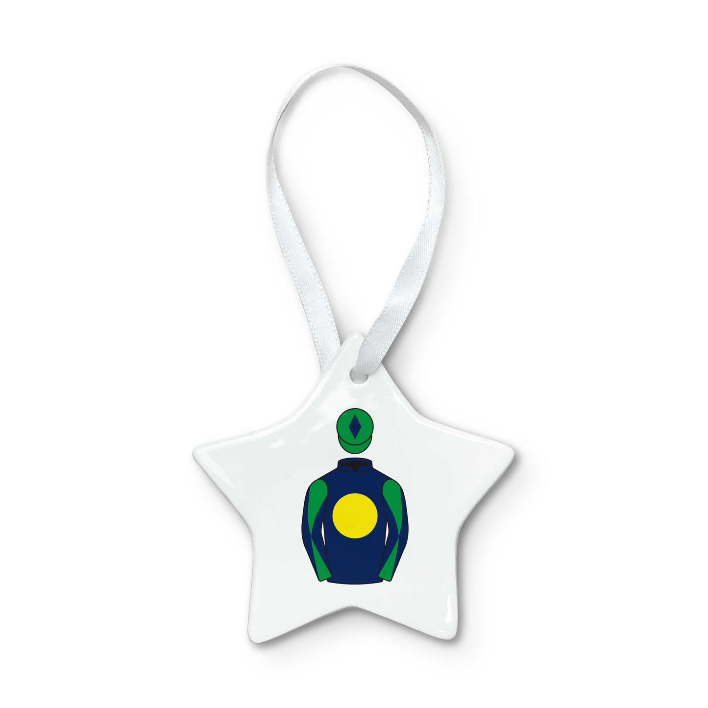 Winter Gold Racing Christmas Tree Decoration