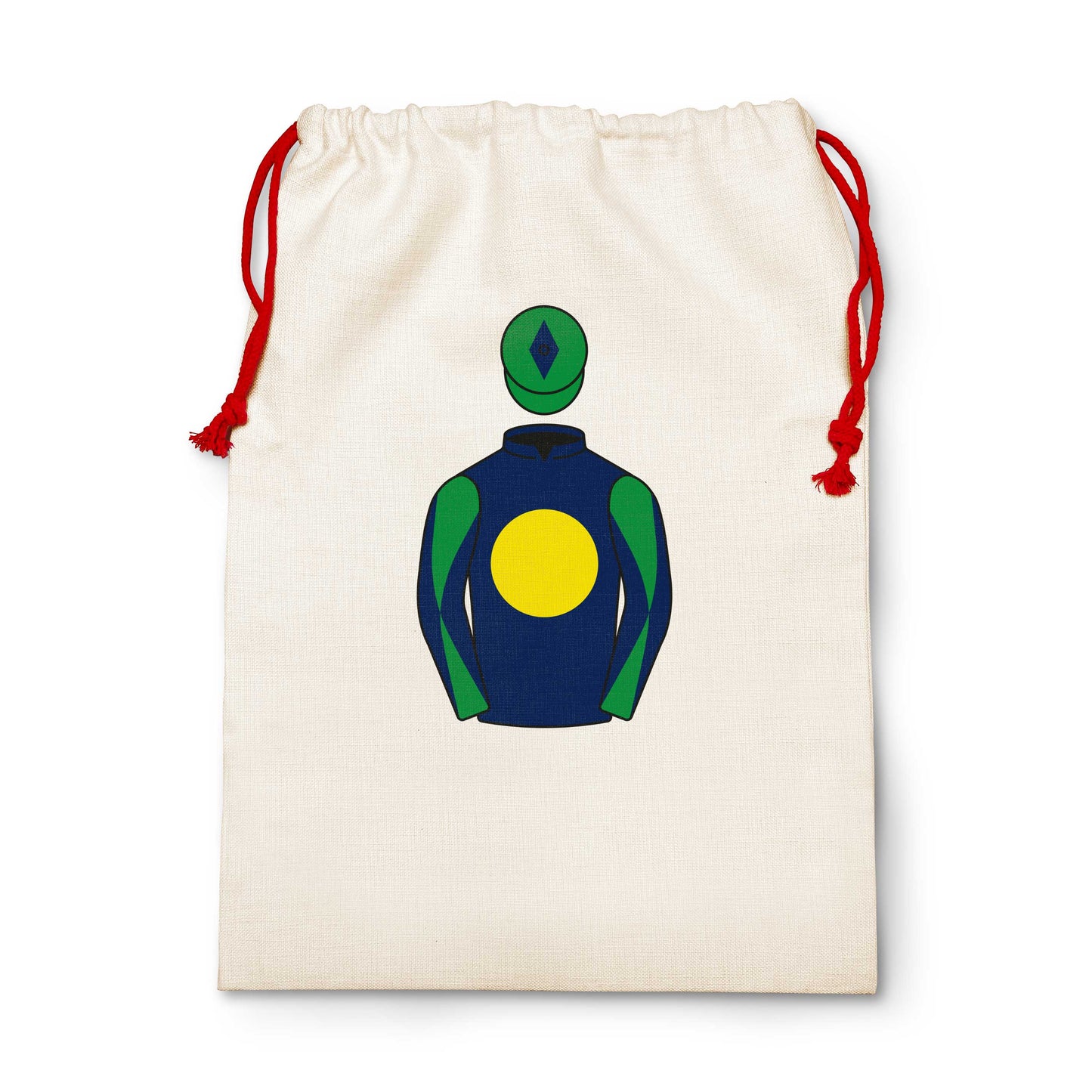 Winter Gold Racing Christmas Sack