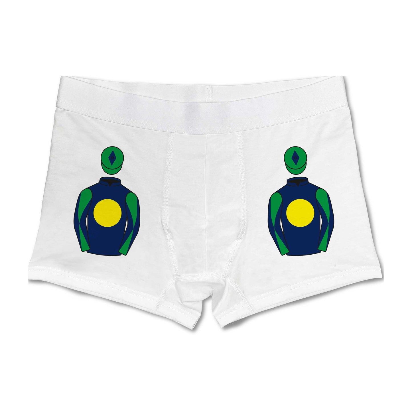 Winter Gold Racing Mens Boxer Shorts