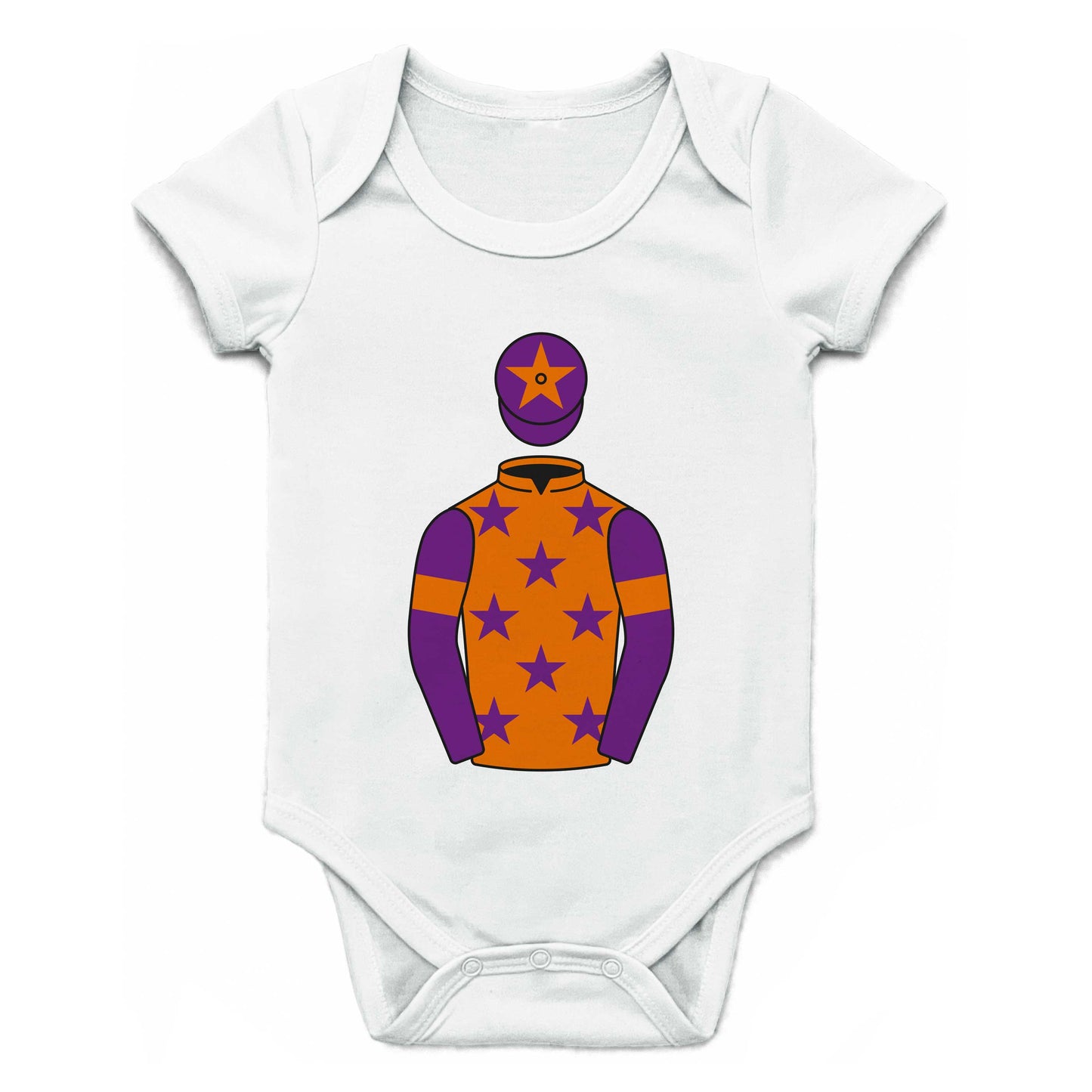 The DTTW Partnership Single Silks Baby Grow