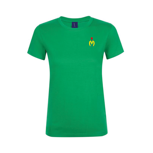 Ladies Alan Potts Embroidered T-Shirt - Clothing - Hacked Up