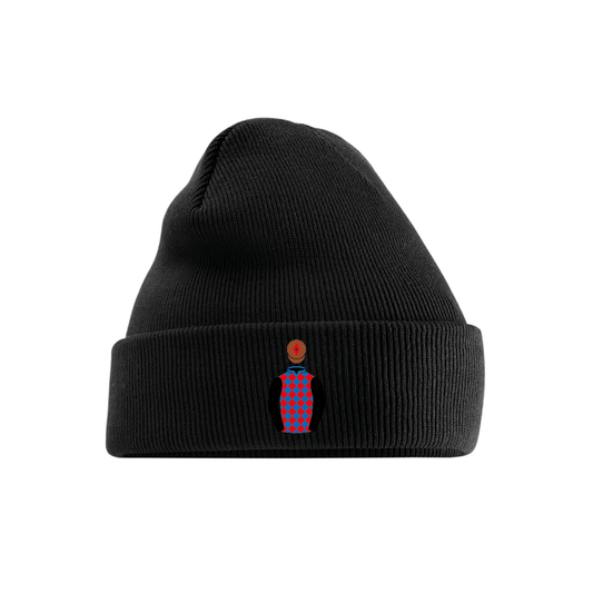 All Seasons Racing Club Embroidered Cuffed Beanie - Hacked Up