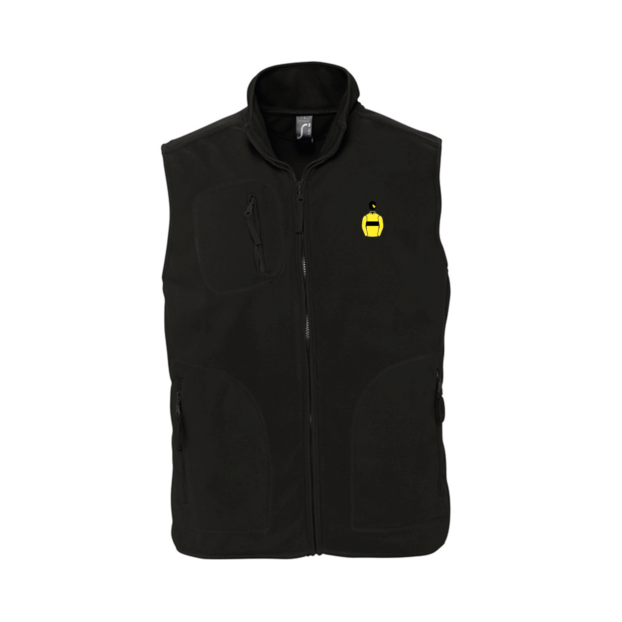 Unisex Anne Duchess Of Westminster Embroidered Fleece Bodywarmer - Clothing - Hacked Up
