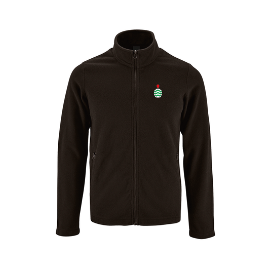 Mens Bective Stud Embroidered Fleece Jacket - Clothing - Hacked Up