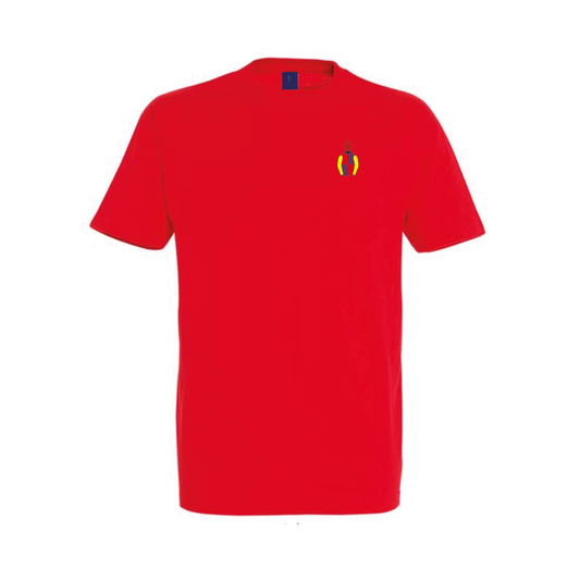 Mens Brocade Racing Embroidered T-Shirt - Clothing - Hacked Up