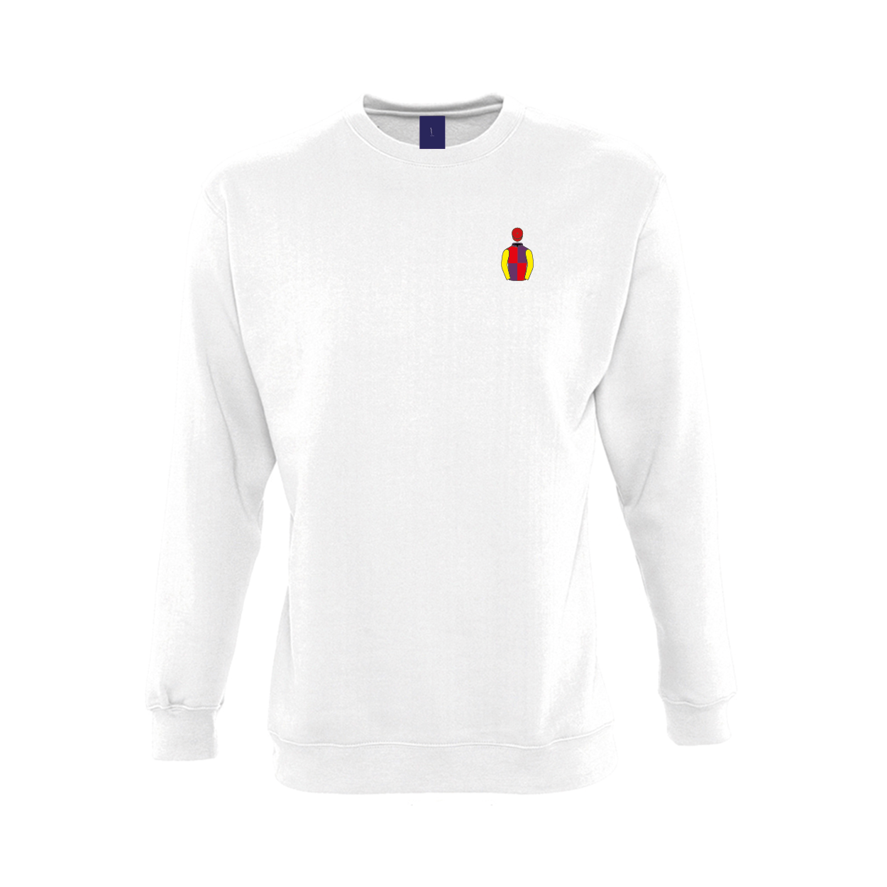 Unisex Brocade Racing Embroidered Sweatshirt - Clothing - Hacked Up