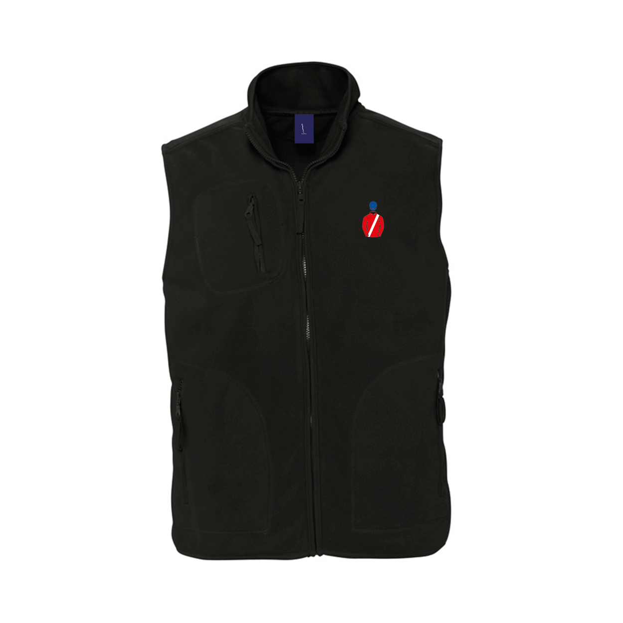 Unisex Cheveley Park Stud Embroidered Fleece Bodywarmer - Clothing - Hacked Up