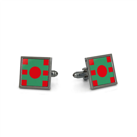 John J Phelan And Syed Momin Cufflinks - Cufflinks - Hacked Up