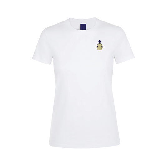Ladies Hambleton Racing Embroidered T-Shirt - Clothing - Hacked Up