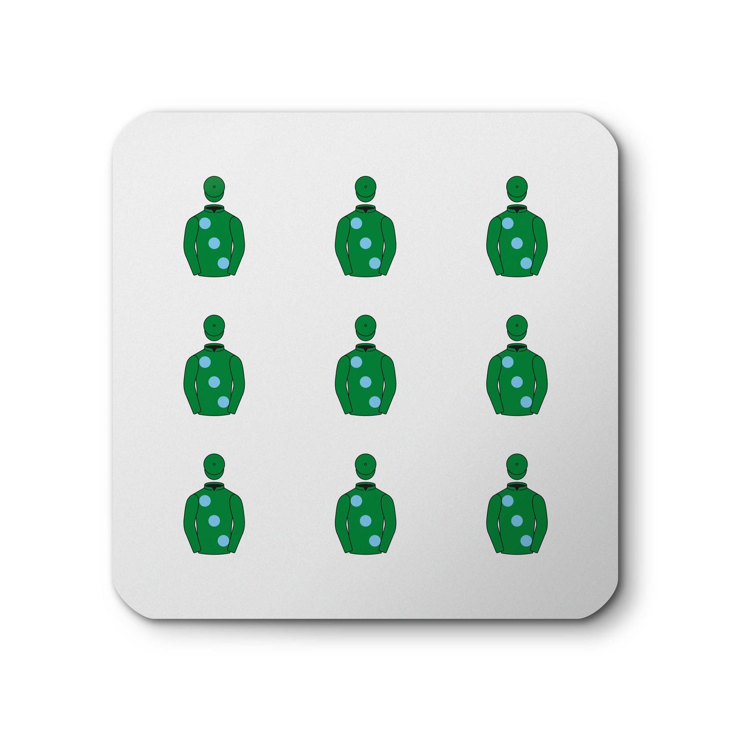 Ben Pauling Racing Club Ceramic Coaster - Ceramic Coaster - Hacked Up