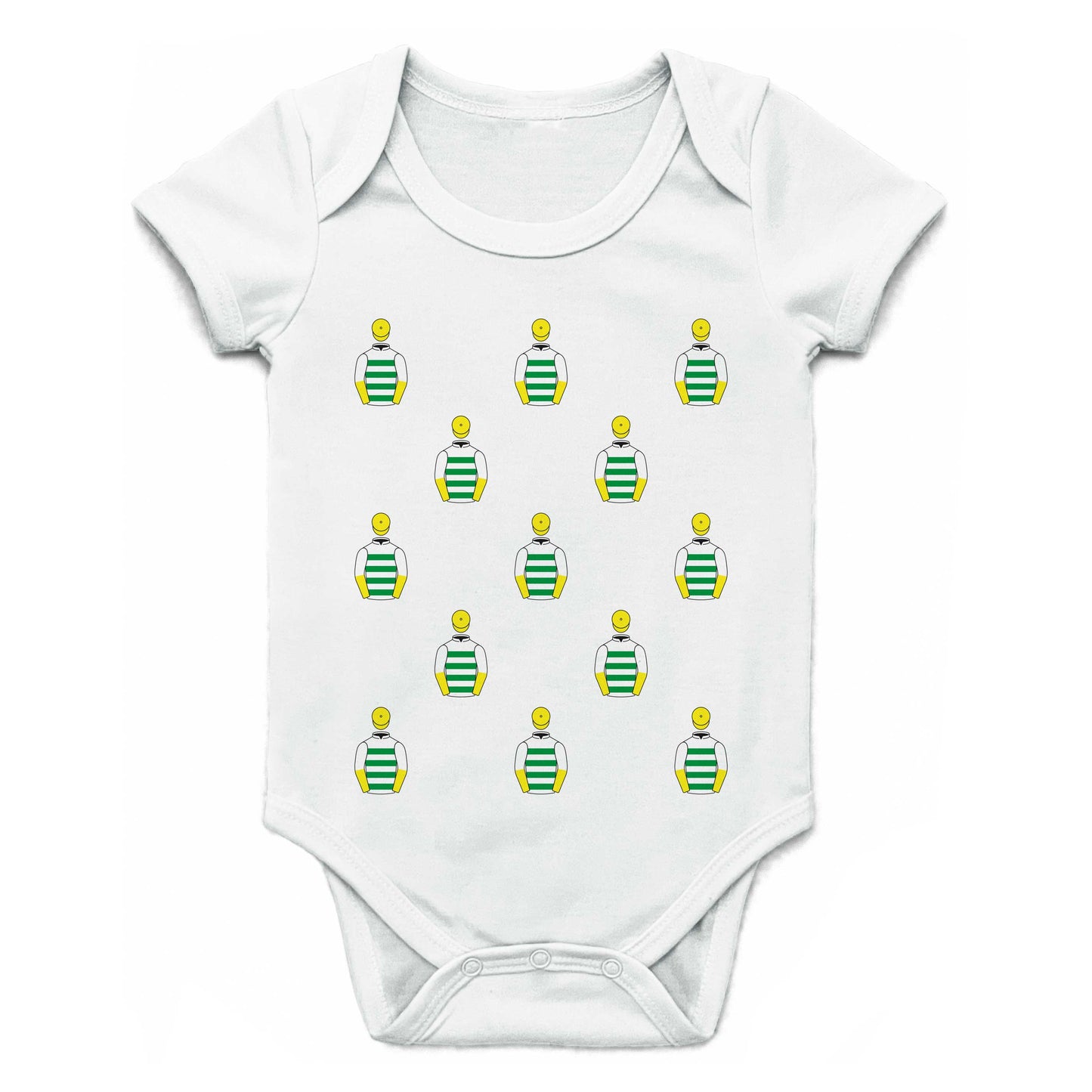 K Haughey and Laura Haughey and Kieran T Byrne Multiple Silks Baby Grow - Baby Grow - Hacked Up