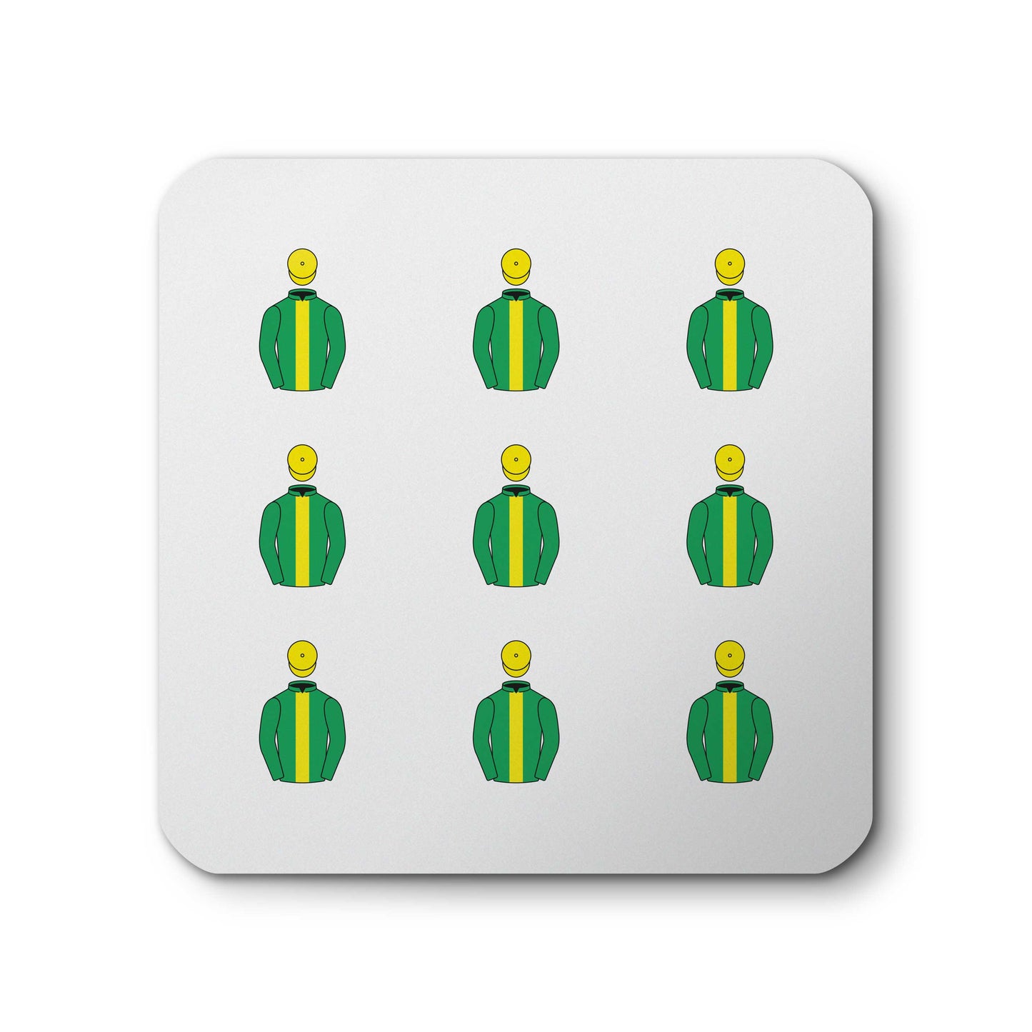 Thurloe Racing Ceramic Coaster - Ceramic Coaster - Hacked Up