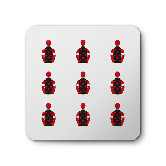 Christian Williams Racing club Ceramic Coaster - Ceramic Coaster - Hacked Up