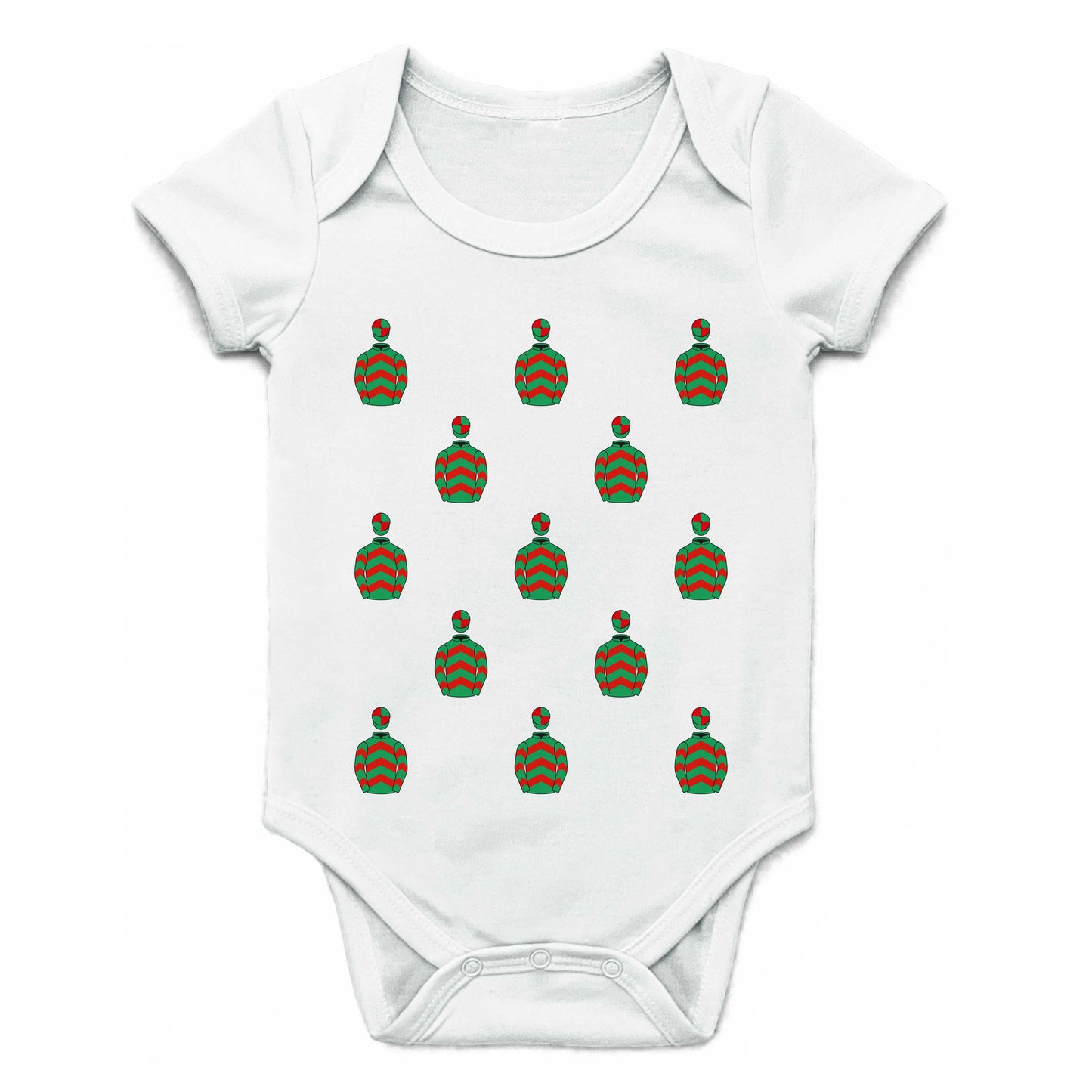 Ian Hamilton Multiple Silks Baby Grow - Baby Grow - Hacked Up