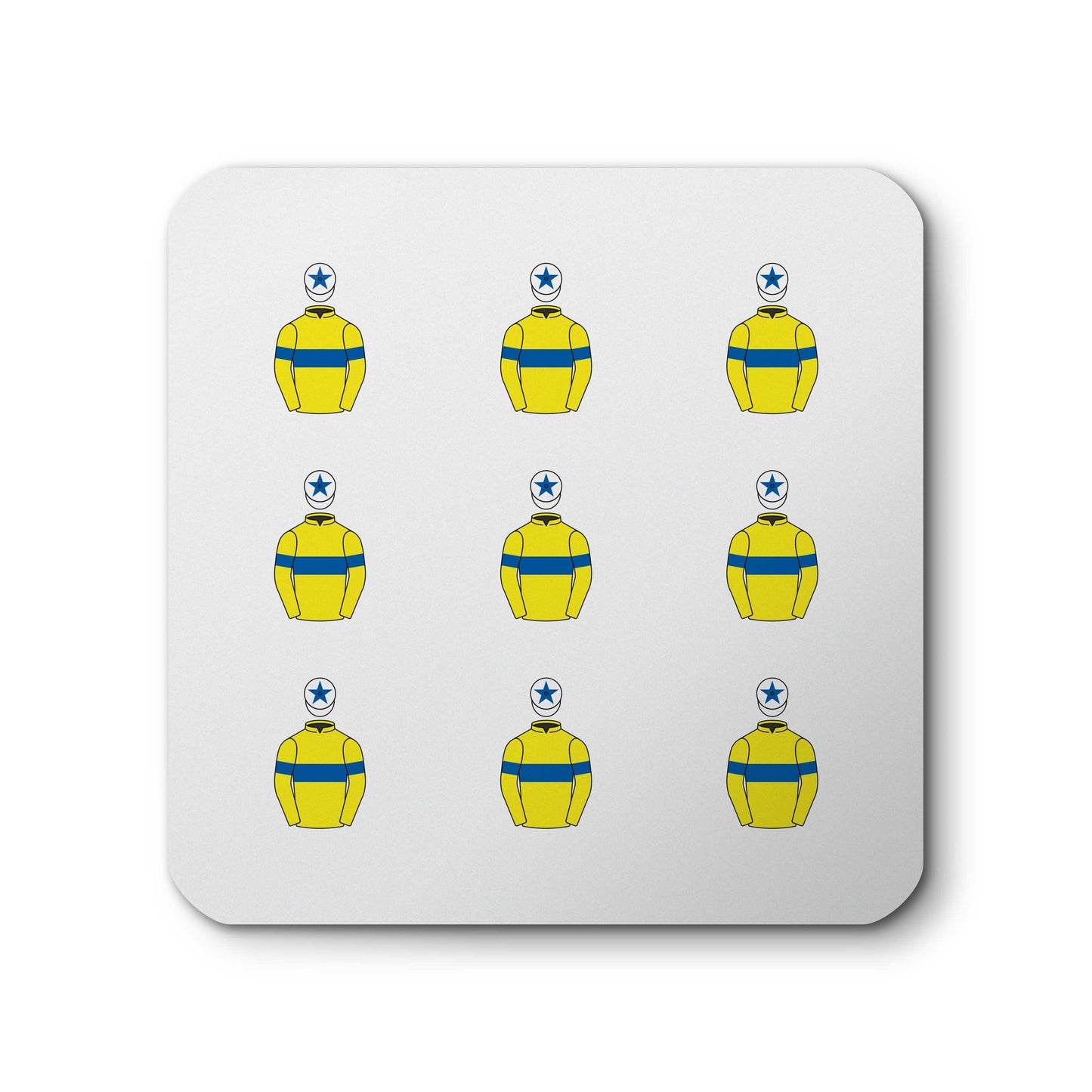 J P O Flaherty Ceramic Coaster - Ceramic Coaster - Hacked Up