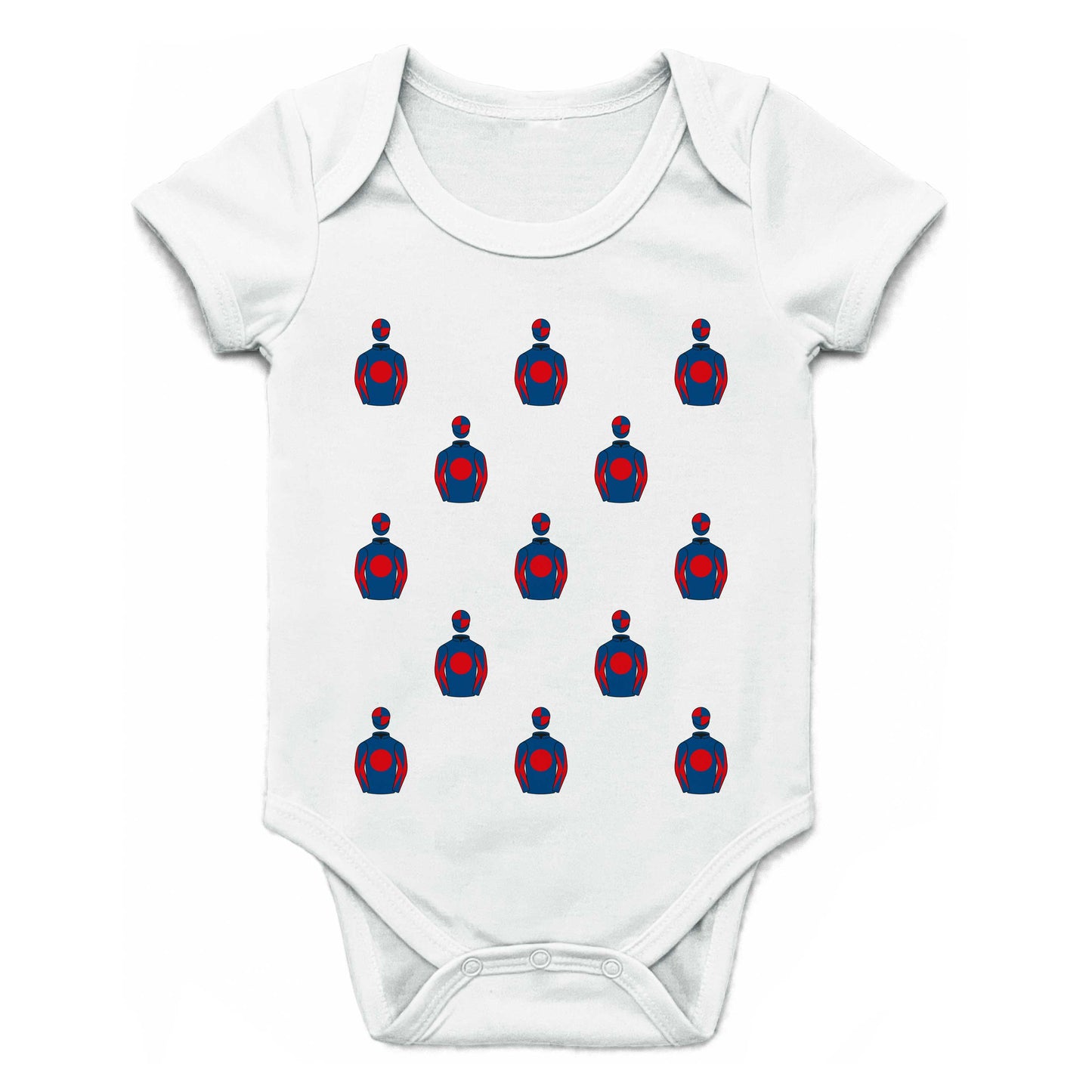 Deva Racing Multiple Silks Baby Grow - Baby Grow - Hacked Up