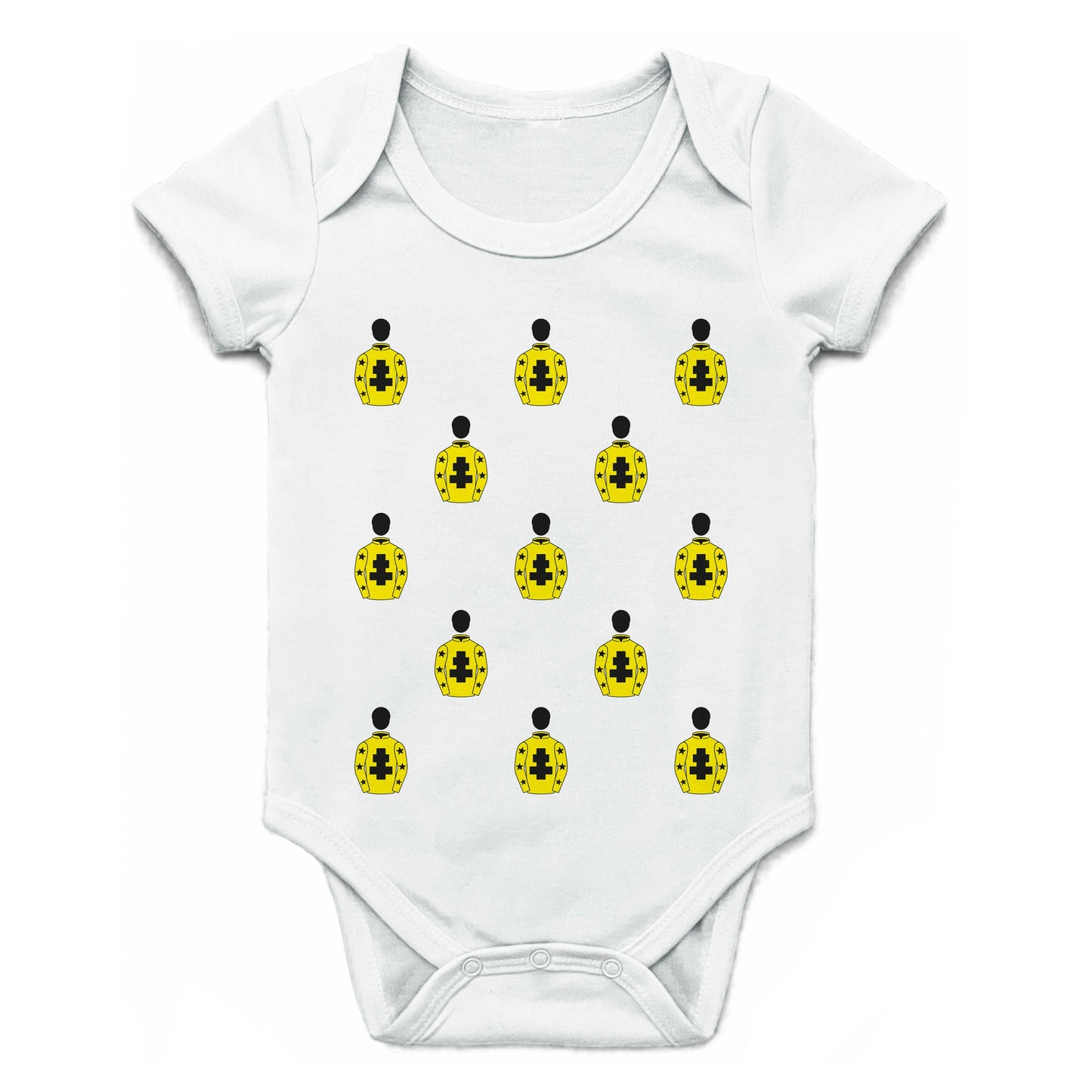 Niall Farrell And Friends Multiple Silks Baby Grow - Baby Grow - Hacked Up