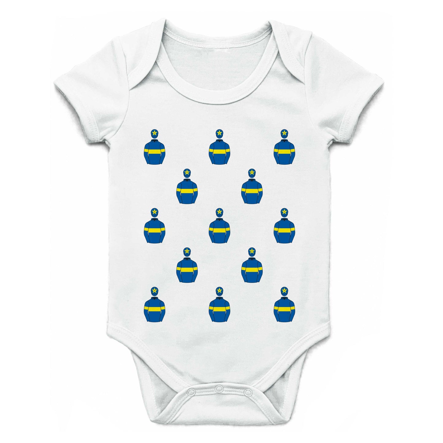 Ms Eleanor Manning Multiple Silks Baby Grow - Baby Grow - Hacked Up