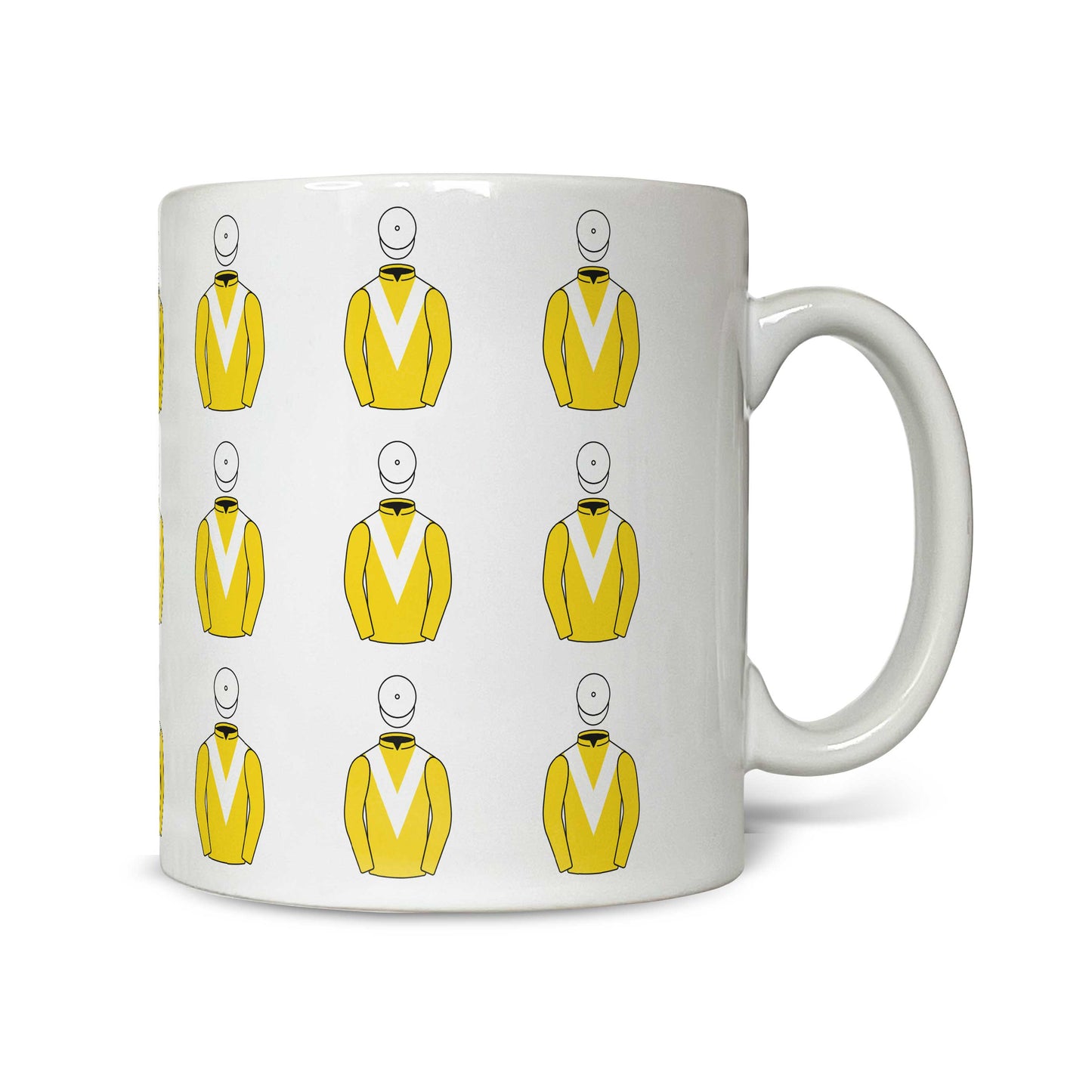 Old Gold Racing Multiple Silks Mug - Mug - Hacked Up