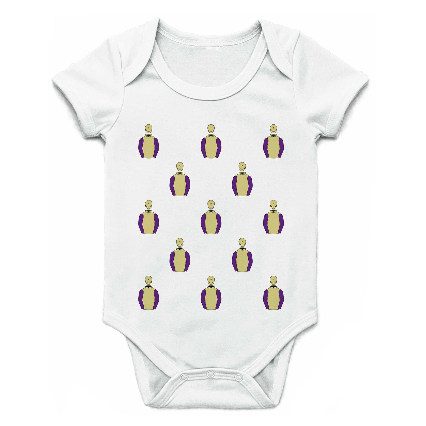 Pimlico Racing Multiple Silks Baby Grow - Baby Grow - Hacked Up