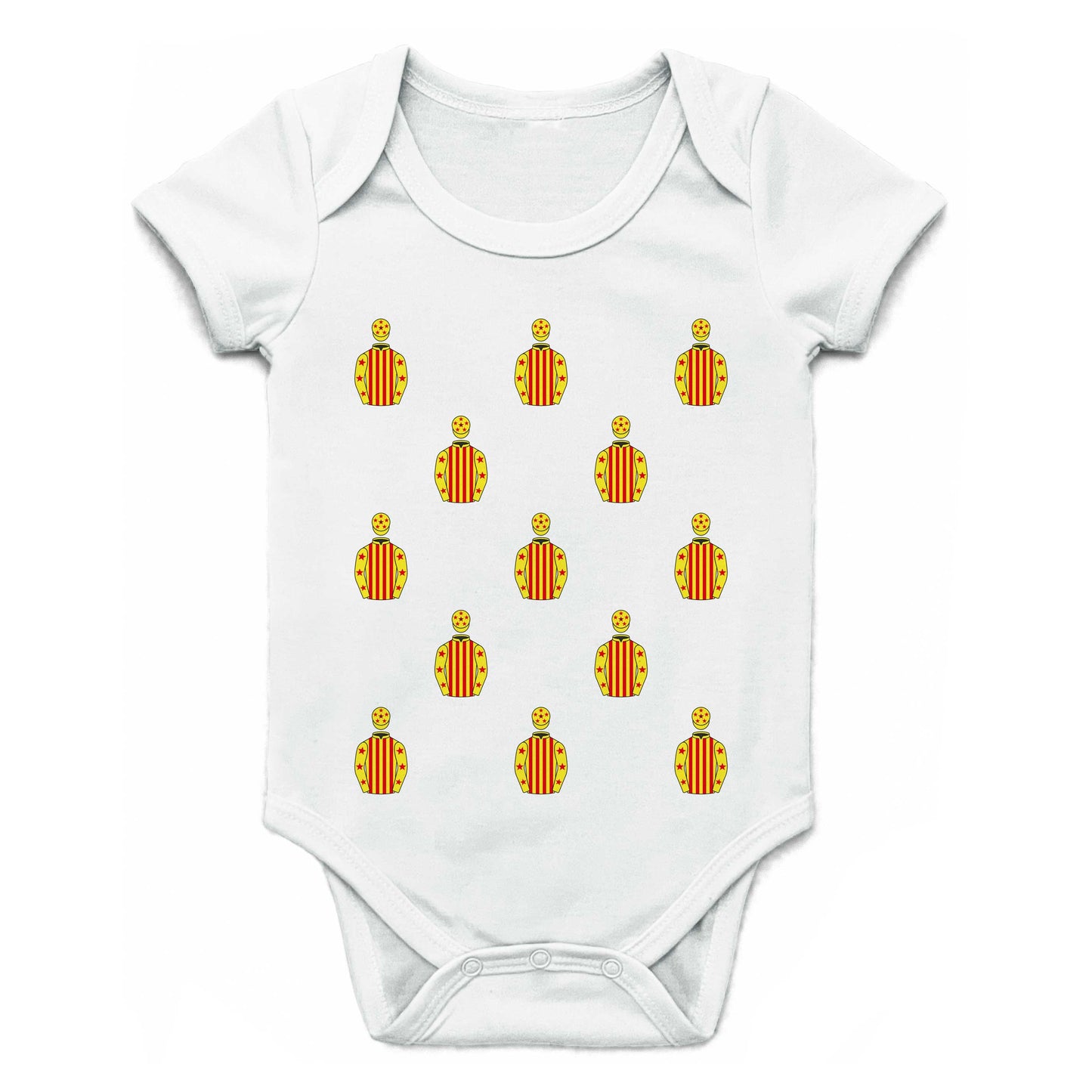 Winning Ways Starlet Syndicate Multiple Silks Baby Grow - Baby Grow - Hacked Up