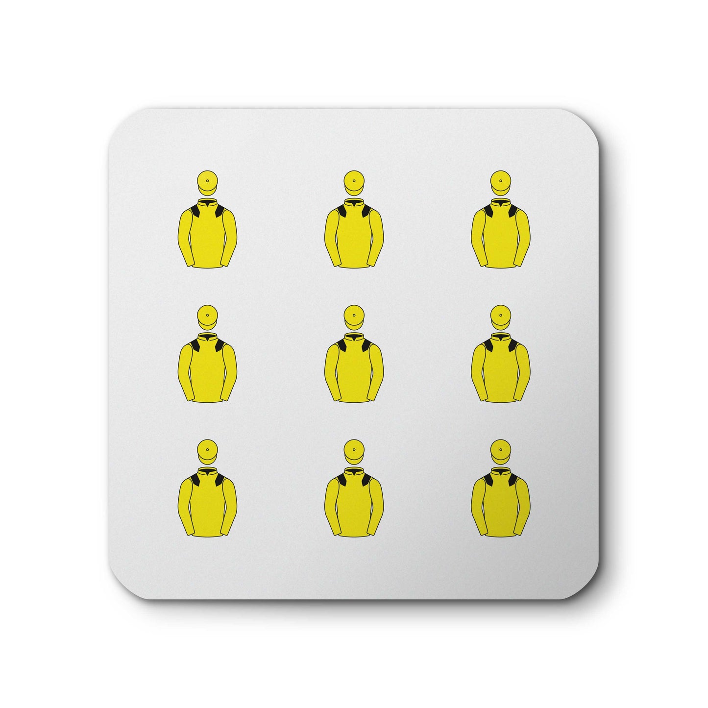 Sheikh Ahmed Al Maktoum Ceramic Coaster - Ceramic Coaster - Hacked Up